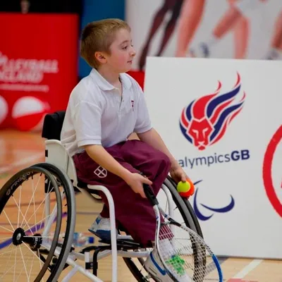 'Aiming High' is a film made by our young filmmakers about Ian Payne a wheelchair tennis player.